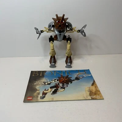 LEGO Bionicle Toa Nuva Pohatu Nuva 8568 Complete w/Instructions - Image 1 of 4