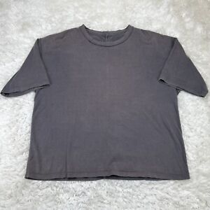 Fear of God Grey Inside Out Tee Fourth Collection Mens Large Oversize
