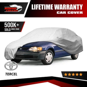Fits Toyota Tercel Sedan 5 Layer Car Cover 1993 1994 1995 1996 1997 1998 1999 - Picture 1 of 11