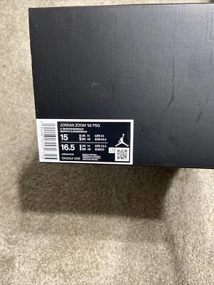 Zapatilla deportiva Air Jordan Zoom 92 PSG Paris St Germain gris, talla 15 nueva en caja DA2554-006 Foto 1 de 3