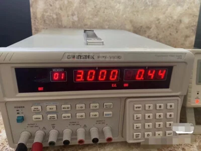 GW Instek PPT-1830  PROGRAMMABL Power Supply GPIB 0-18V/3A ,0-6V/0-5A# - Image 1 of 4