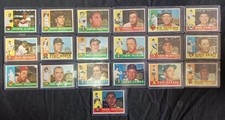 2009 Topps Heritage 50th Anniversary 1960 Buybacks Lot of 19 range #259 to 297