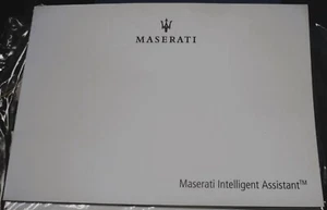 Maserati LEVANTE,istruzioni vettura Intelligent Assistant - Foto 1 di 3