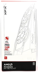 XFX Quicksilver AMD Radeon RX 9070 XT White Gaming Edition 16GB GDDR6 Graphics - Picture 1 of 8