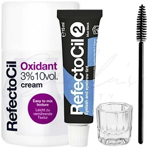 REFECTOCIL BLUE BLACK Professional Eyebrow & Eyelash Color Tinting KIT *NEW* - Picture 1 of 5