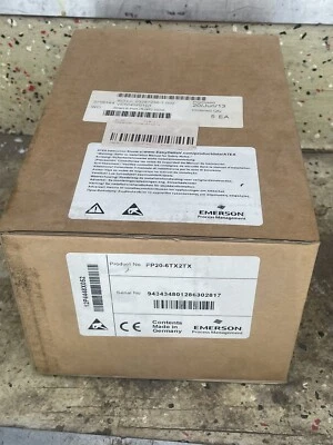 New Sealed EMERSON FP20-6TX2TX Network Switch - Image 1 of 2