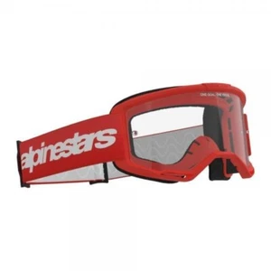 Gafas Alpinestars Vision 3 - MARCA - ROJO (con lente transparente) - Imagen 1 de 11