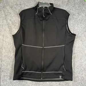 KUIU Peloton 240 Vest Mens XL Black Fleece Wind Resistant Hunting Outdoors - Picture 1 of 12