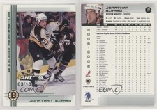 2000-01 ITG Be A Player Memorabilia Emerald All-Star Fantasy /10 Jonathan Girard