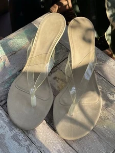 Women’s Yeezy Season 8 PVC Thong Sandal Size 37/6 - Picture 1 of 5
