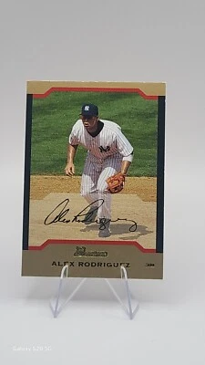 2004 Bowman - Alex Rodriguez #103 Gold - Image 1 of 2