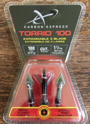 Cabezales Anchos Carbon Express Torrid 100 Granos Nuevo En Embalaje VENTA EXPLOSIVA Foto 1 de 2