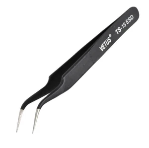 Nail Art Anti-static Stainless Steel Tweezers Maintenance Tools Manicure Nipper - Picture 1 of 2