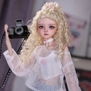 1/4 BJD Doll SD Ball Joint Doll Resin Girl Full Set Summer Wear Handmade Gift - Bild 1 von 8
