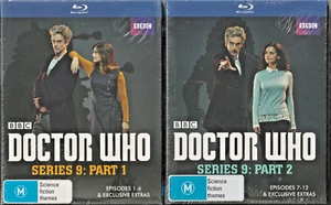 Doctor Who : Series 9 : Part 1 & 2 ~ New/Sealed ~ Blu-ray Free Zone ~ Free Post - Picture 1 of 3