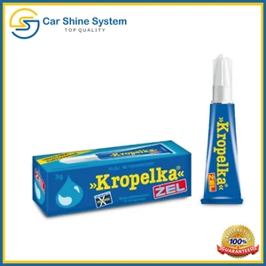 INSTANTÁNEO SUPER PEGAMENTO EXTRA FUERTE MADERA KROPELKA METAL GOMA PLÁSTICO HAZLO TÚ MISMO GEL NUEVO  - Imagen 1 de 1