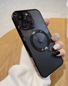 For iPhone 16-Pro-Max Shockproof Magnetic Silicone Cover-Protector Screen Case - Picture 1 of 166