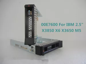 Nuevo 00E7600 2.5" SAS/SATA Drive Caddy Tray Trineo 4 IBM X3100 X3250 X3550 X3650 M5 - Imagen 1 de 3