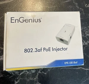 EnGenius 802.3af 48v Gigabit PoE Injector - New Open Box - Picture 1 of 2