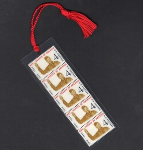 Norman Rockwell's Boy Scouts of America - Vintage Set of 5 Stamps Bookmark L@@K! - Picture 1 of 2