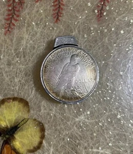 Rare 1922 Peace Silver Dollar Cigarette Lighter - Picture 1 of 7