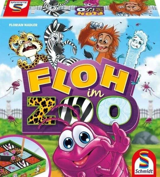 Floh im Zoo | Kinderspiele | Spiel | 40637 | Deutsch | 2022 | Schmidt Spiele - Bild 1 von 1