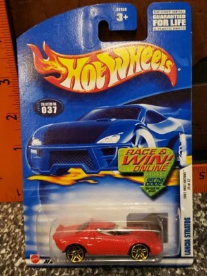 Hot Wheels 2002 First Editions Lancia Stratos #037 * GOLD PR5 WHEELS * VINTAGE * - Image 1 of 4
