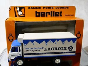 LBS Surber F Camion Berliet LACROIX Lons le Saunier 1/43 neuf boite 
