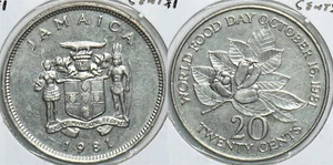 Jamaica 1981 20 Cents 904654 combine shipping - Picture 1 of 3