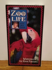 Zoo Life with Jack Hanna VHS Tape, "Wonders of the Rain Forest", Time Life Video - Picture 1 of 6