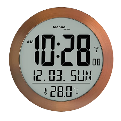 Technoline Digitale Funkwanduhr WS 8038  - Bild 1 von 3
