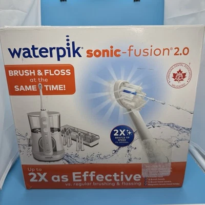 waterpik sonic fusion 2.0 flossing toothbrush - Image 1 of 4