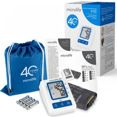 Microlife Blutdruckmessgerät BP B2 Basic + Netzteil