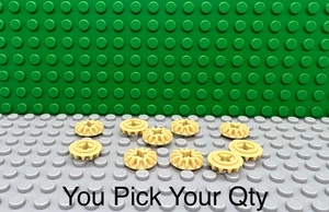 LEGO Tan Gear 12 Tooth Beveled "You Pick Your Qty" NEW - Picture 1 of 4