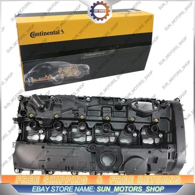 Engine Valve Cover w/ Gasket for BMW 340i 440i 540i 740i M2 M240i X3 11127645173 - Image 1 of 4