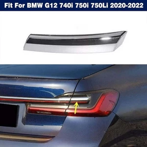Right Outer Tail Light Trim Molding Chrome For BMW G12 740i 750i 750Li 2020-22 - Foto 1 di 7