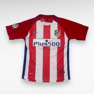 Maglia Maglia Calcio Atletico Madrid #7 GRIEZMANN Home 2016-17 Nike Calcio Bambini Tg S - Foto 1 di 8