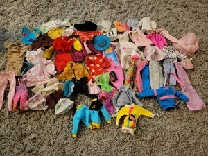 Barbie vintage anni 80 vestiti costume da bagno vestito camicia gonna sorella grande lotto - Foto 1 di 24