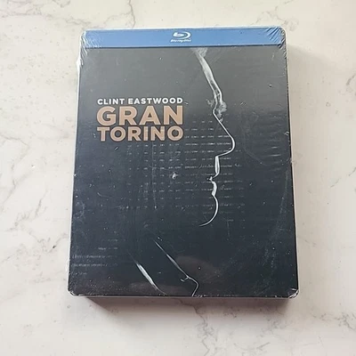 Gran Torino Steelbook Bluray NEW *disc loose* CLINT EASTWOOD Special Features - Image 1 of 4
