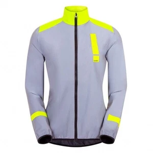 HUMP Ultra Reflect Waterproof Ladies Jacket Reflective Silver / Hi-Viz Yellow - Picture 1 of 4