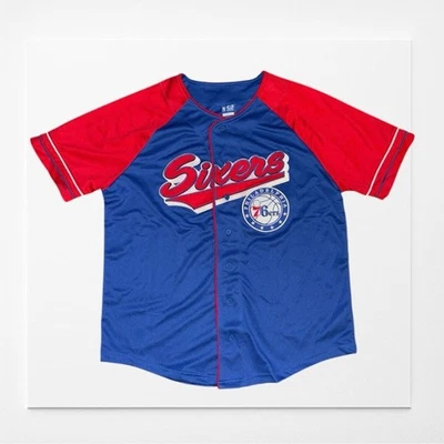 Camiseta majestuosa de los Philadelphia 76ers, talla grande Foto 1 de 4