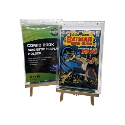 CAVEMAN COMICS 1 x UV-Protected Magnetic Comic Holder: Acid Free, Wall Mountable