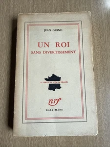 1948 Jean Giono Un Roi Sans Divertissement Paperback - Picture 1 of 7