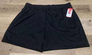 BCG Mens Shorts Training Waistband Elastic Drawstring Athletic Black XXL - Picture 1 of 9