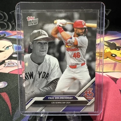 Paul Goldschmidt 2024 Topps NOW Lou Gehrig Day #LGD-22 — 第 1/2 张图片