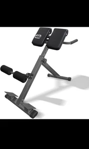 Hyperextension Roman Chair | Adjustable Bench | Foldable Exercise Bench READ!! - Picture 1 of 12