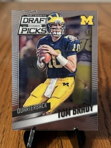2015 Panini Prizm Collegiate Draft Picks - #96 Tom Brady BASE - Bild 1 von 2