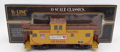 K-Line K613-2111 O Gauge Union Pacific Extended Vision Caboose EX/Box - Image 1 of 4