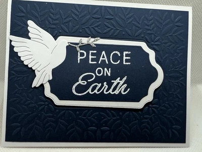 Stampin Up Handmade Christmas Greeting Card With Envelope - Image 1 of 3