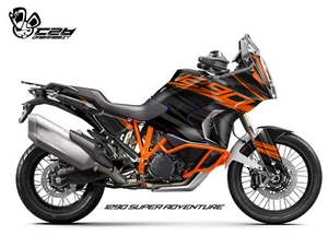NEW Graphic kit for ktm (21~22) 1290 Super Adventure Graphic Decal Kit (MS-B) - Picture 1 of 12